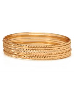 Gold Omni Bangle Set